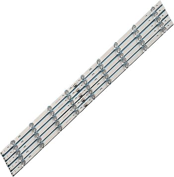 10PCS LED Backlight Strip Compatible With LG INNOTEK POLA2.0 42" TV T420HVN05.0 T420HVN05.2 42LN5758 42LN5406-ZA 42ln5460 42LN5750 42LN575S