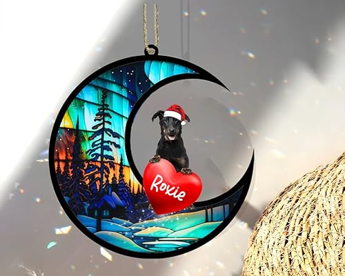 Miniatura 3 de Adorno de Navidad personalizado Beauceron, adorno de Beauceron con nombre, pérdida de mascotas, regalos para los amantes de los perros, pérdida de