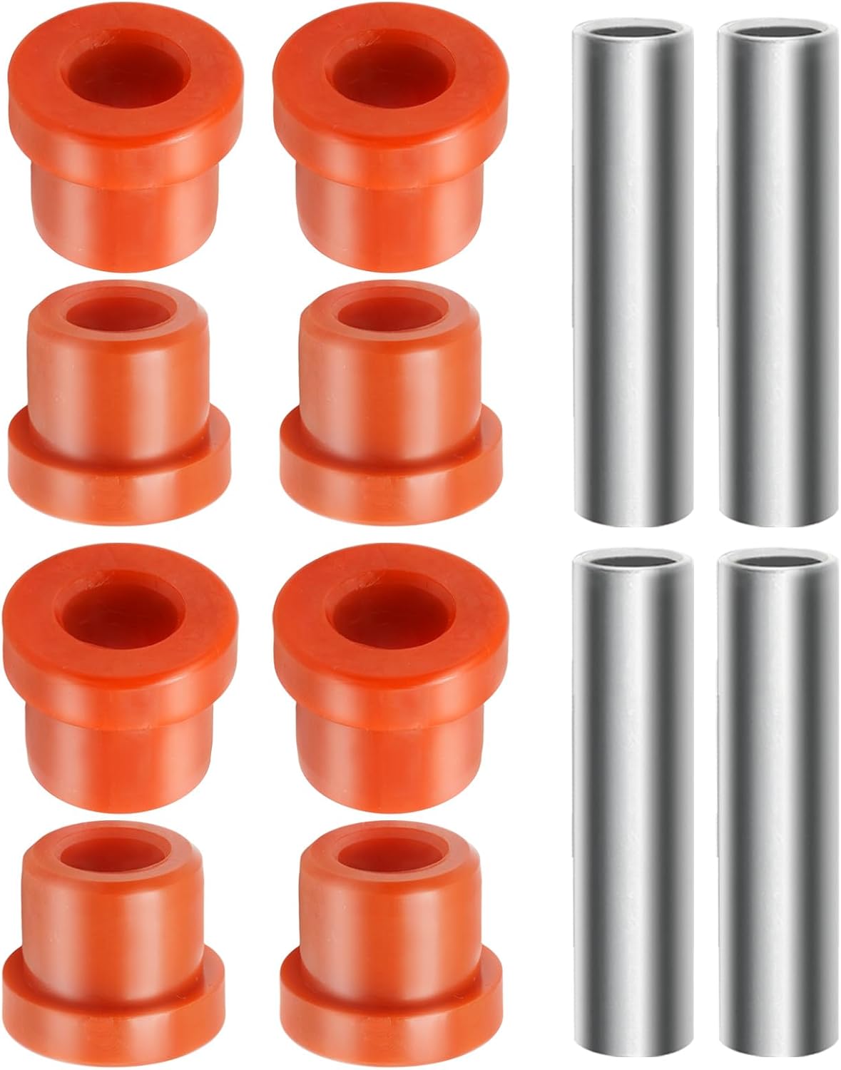 1025066 Rear Leaf Spring Bushing Kit Golf Cart Leaf Spring Polyurethane Bushing and Sleeves, Replacement for Club Car Precedent 2004-Up, Replaces 1025064