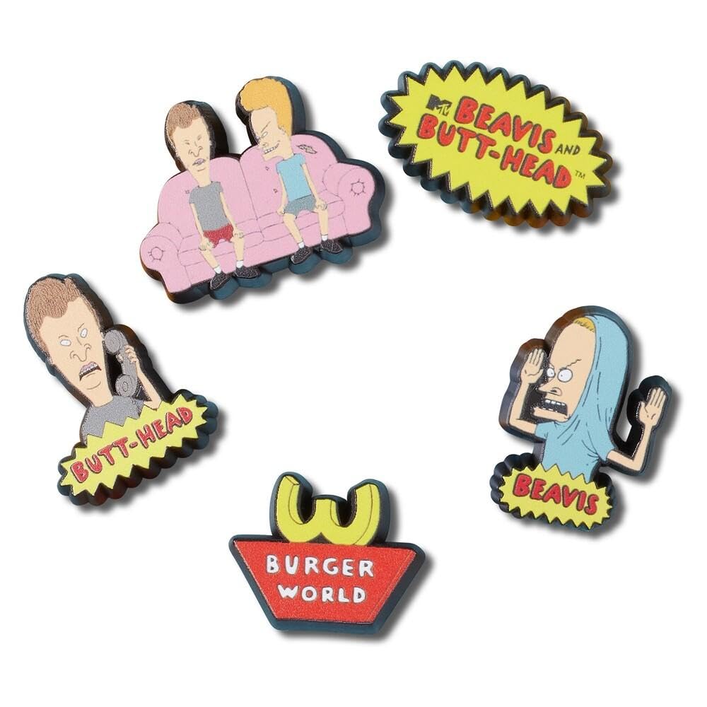 Crocs Jibbitz 5-Pack Trendy Shoe Charms | Jibbitz for Crocs