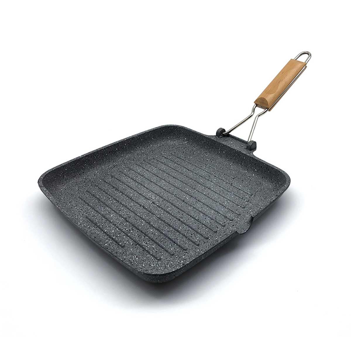 Grill 26 cm KITCHEN MOVE ONYX : de savoureuses grillades dorées sur votre table