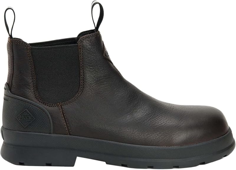 Men's Chore Farm Leather Comp Toe Chelsea Boot