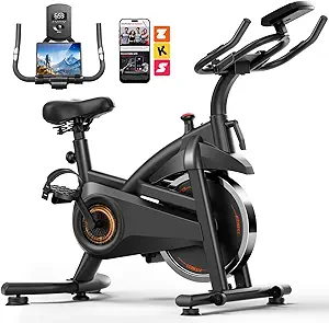 Cursor Fitness Exercise Bike with App Control and Extra Comfort Seat