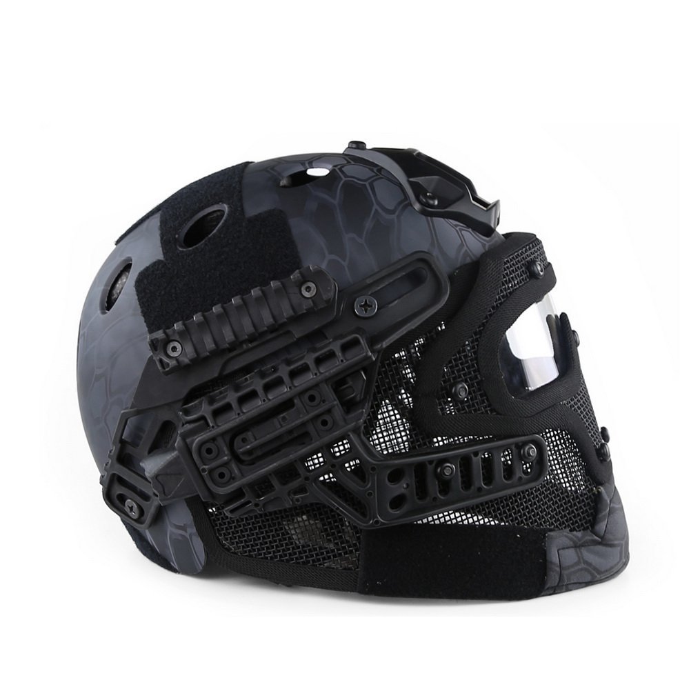 Amazon | ATAIRSOFT PJタイプ Fast サバゲーヘルメット コンバット 