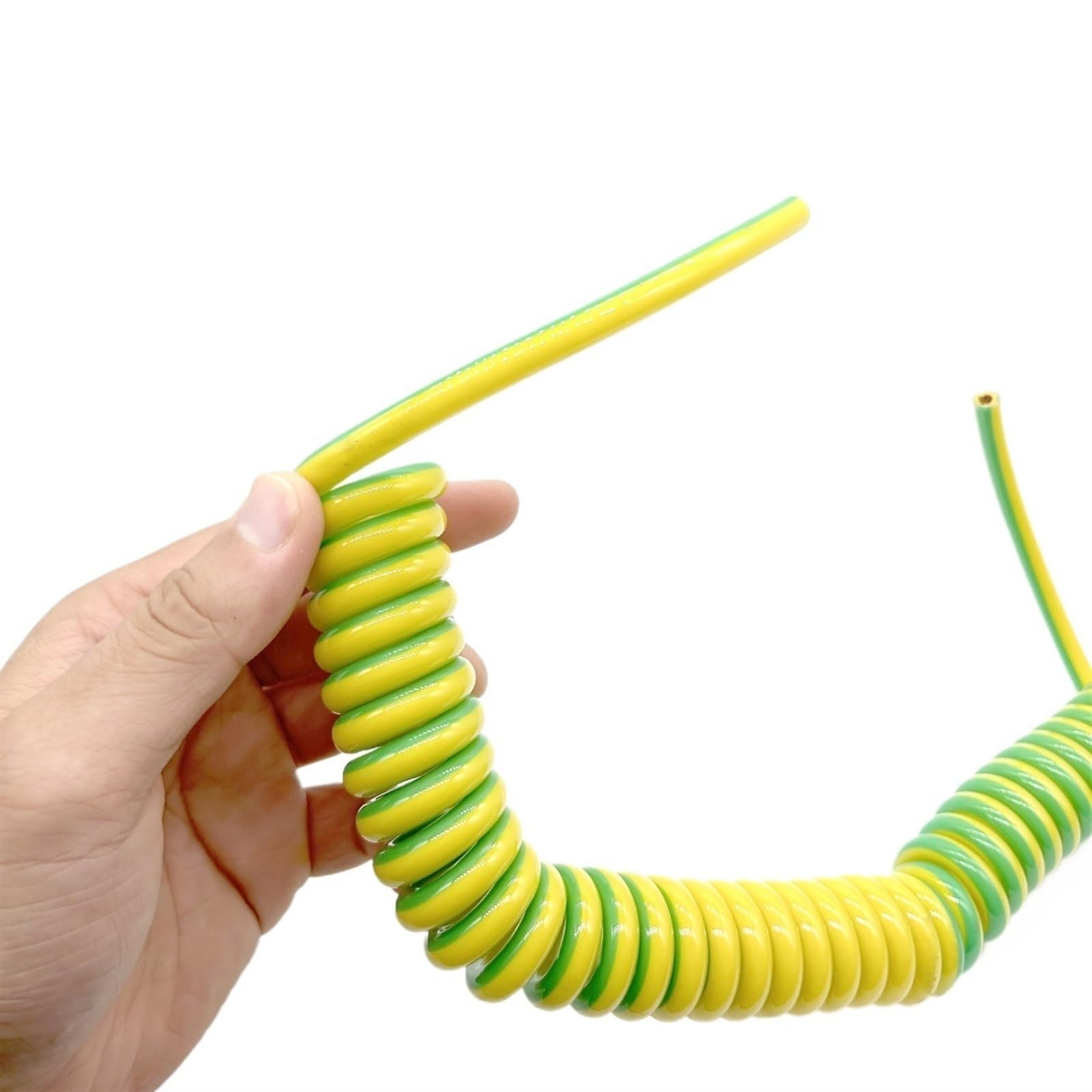 Zwinięty, kręcony, wielożyłowy kabel sieciowy, spiralny, 1 rdzeń