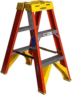 Werner T6203 300-Pound Duty Rating Fiberglass Twin Stepladder, 3-Foot - coolthings.us
