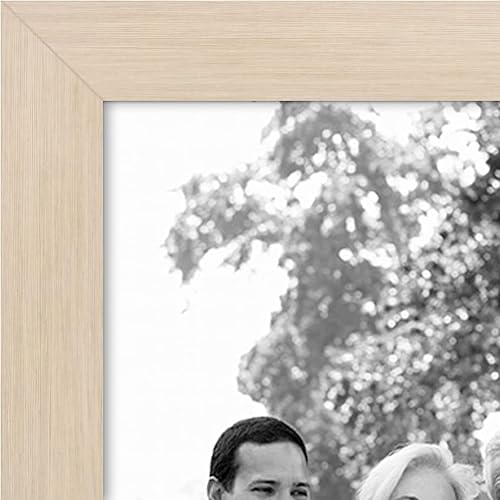 Miniatura 8 de Americanflat juego de 10portarretratos de madera clara, incluye portarretratos de 8 x 10pulgadas, 5 x 7pulgadas y 4 x 6pulgadas Cristal resistente a