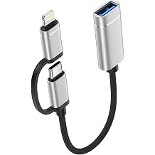 2-in-1 USB C/Lightning - USB 3.0 USB - USB C OTG