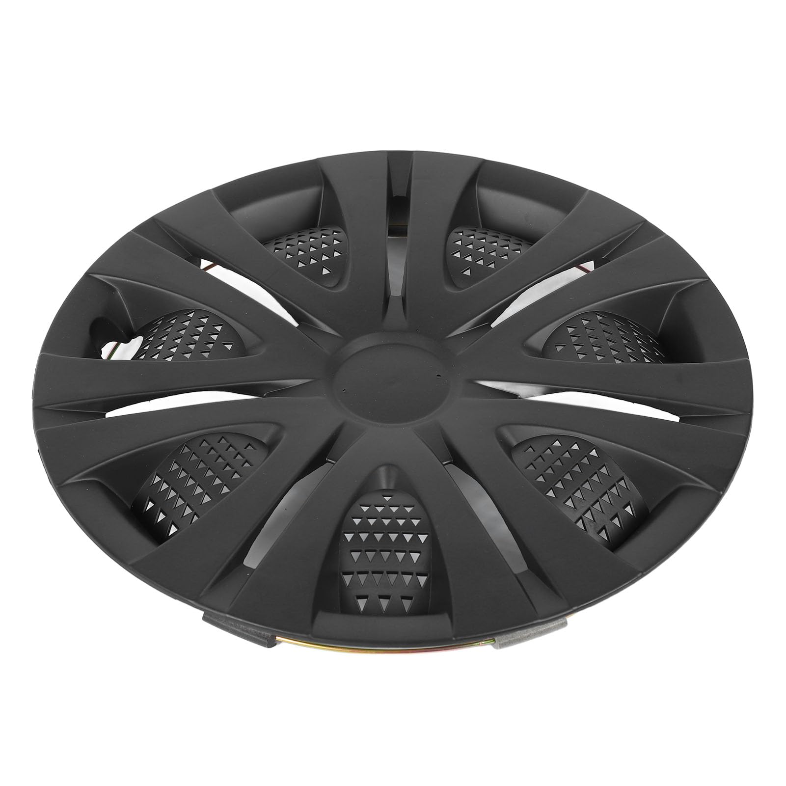 Siège Matte Black 13in Wheel Hub Cap Ensemble de Longueur Durable en Remplacement de Panda Twingo