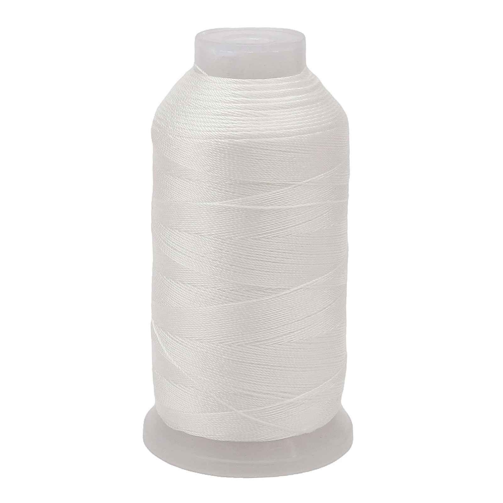 Braiding Cord White Nylon Craft Cord Weaving String for Jewelry Crafting Clothing Repair and Tassels Making Sewing Thread for Craft