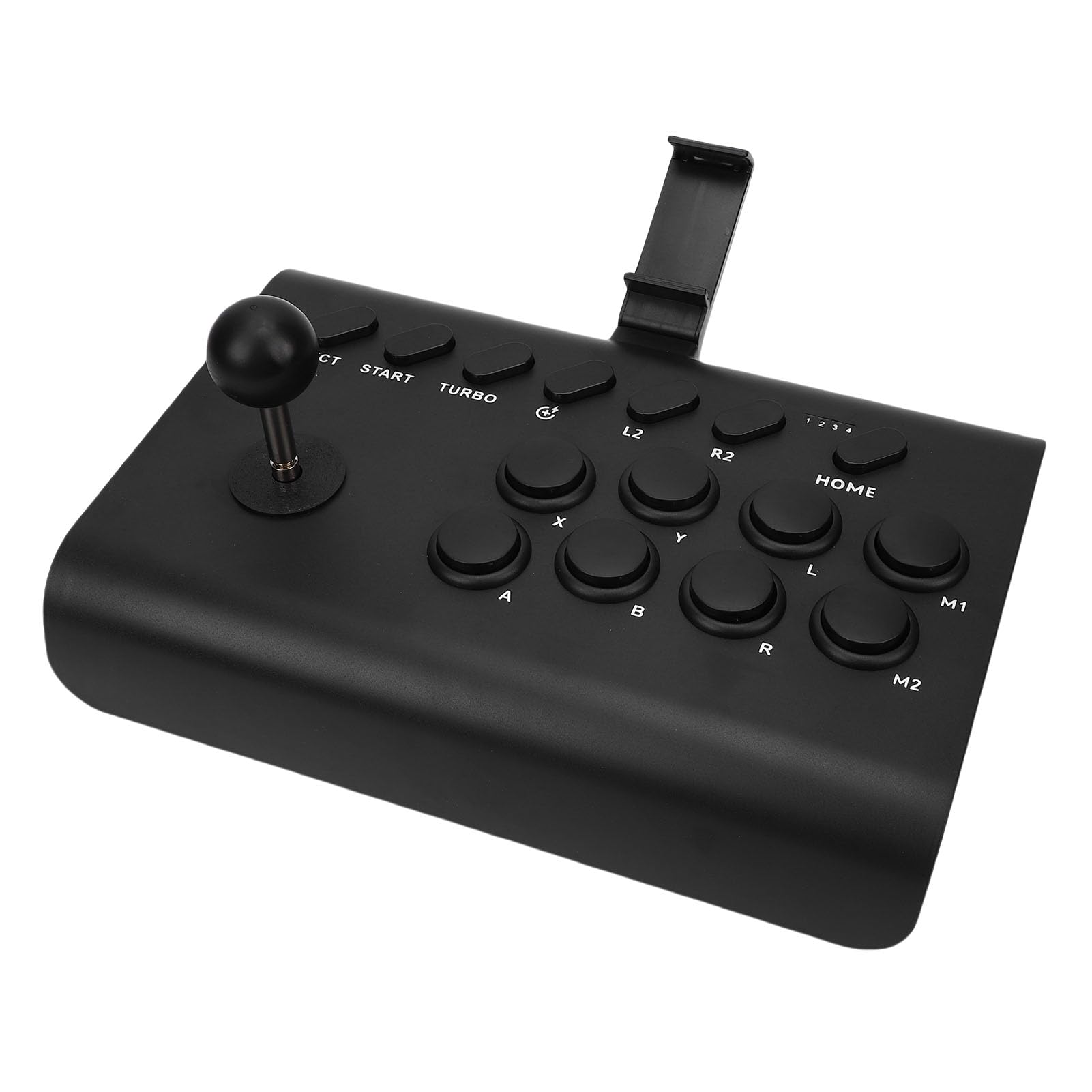 Bewinner Controlador de Juego Universal Fighting Stick Joystick Retro para PC TV Set Top Box Computadora Juegos de Teléfono, Batería de Larga Duración, Conexión Bluetooth/WiFi
