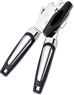 Sponsored Ad - Elyum Can Opener, 3 in 1 Can Opener Manual Anti-Slip Grip Can Opener Smooth Edge, Heavy Duty Can Openers fo...