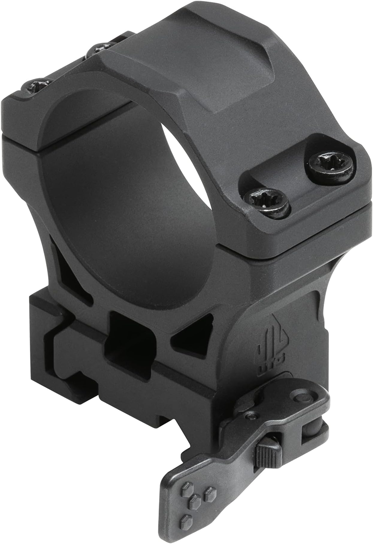 ACCU-SYNC QR 30mm Med. Profile Scope Rings, Picatinny, Black