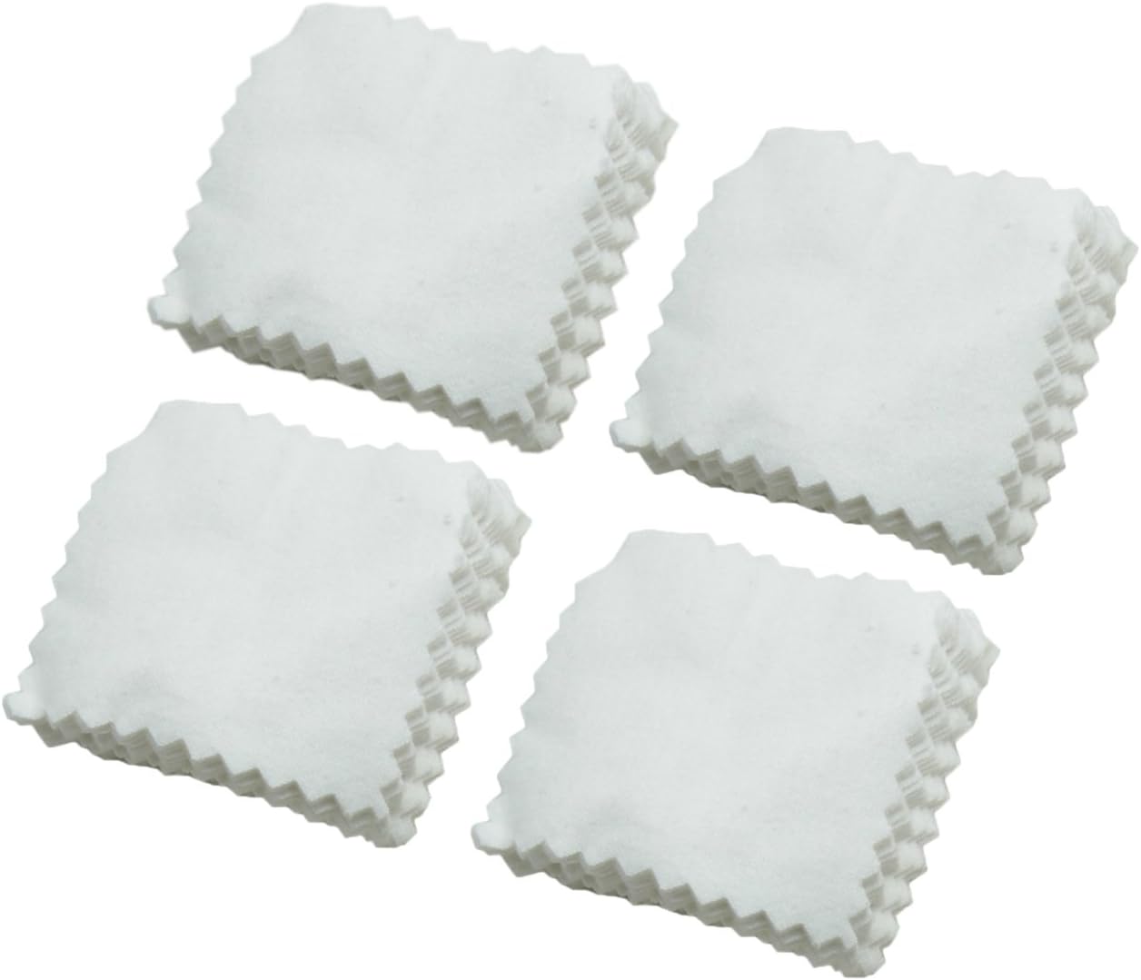 GUGULUZA 100Pcs Cotton Flannel Shotgun Gun Cleaning Patches ~ 10 - 12 GA ~ 3" Square