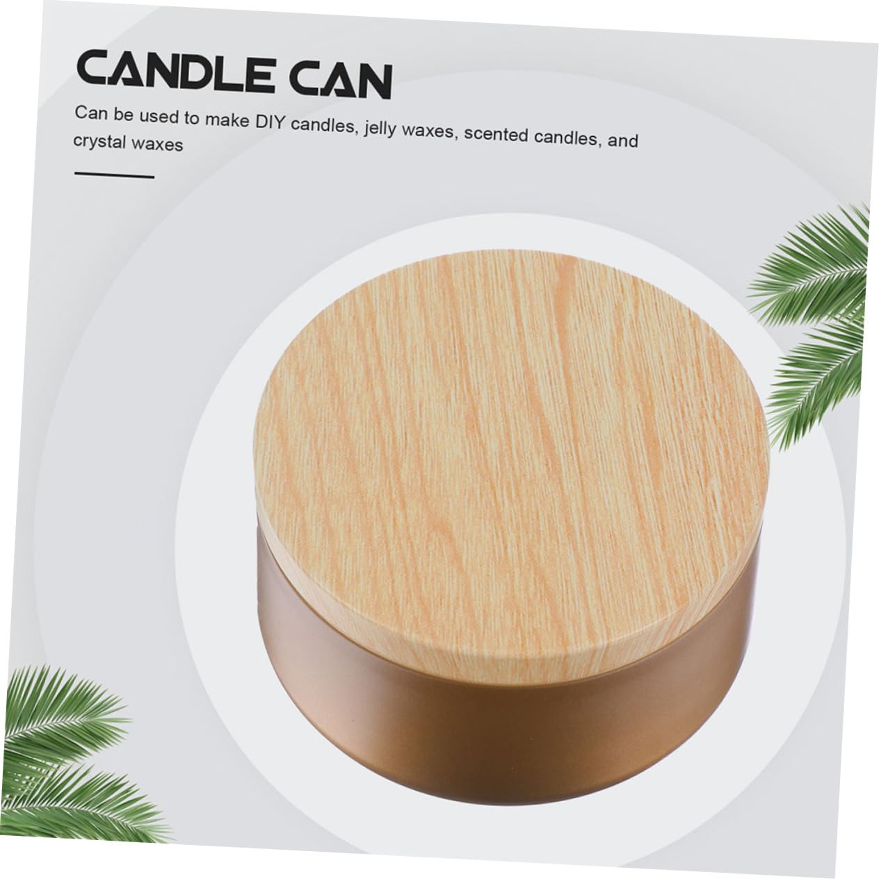 LALAFINA 8pezzi Barattoli per Candele Profumate da Contenitori Fai Te per Candele Confezione Elegante per Decorazioni e Regali Speciali e Altro
