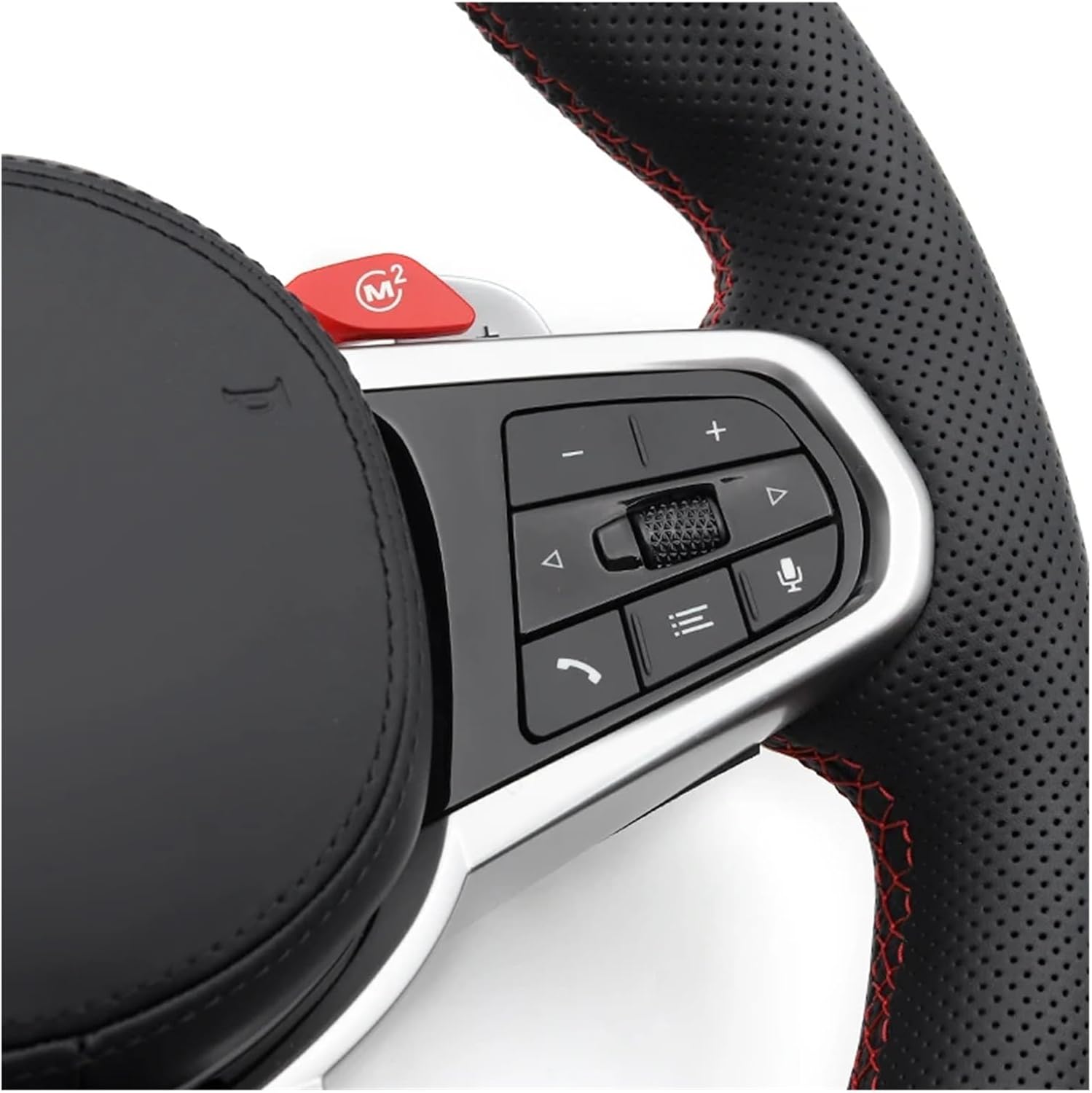 Luvkge Leather Racing Steering Wheel for BMW F10/F30/G20/G80 4