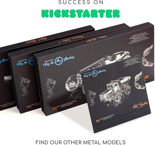 Miniatura 7 de Rompecabezas de metal 3D para adultos, estuche de metal perfecto con mecanismo de apertura, kit de bricolaje de metal, hermosa funda de metal