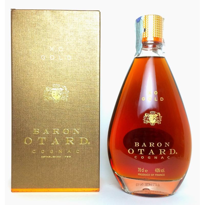 COGNAC OTARD XO GOLD, 40% Vol., 0,7 Liter, Exklusiver Cognac in Geschenkbox