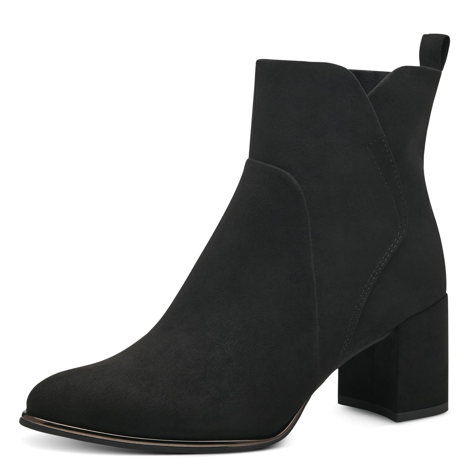 MARCO TOZZI Women's 2-25095-41 Boot Heel, Black, 5.5