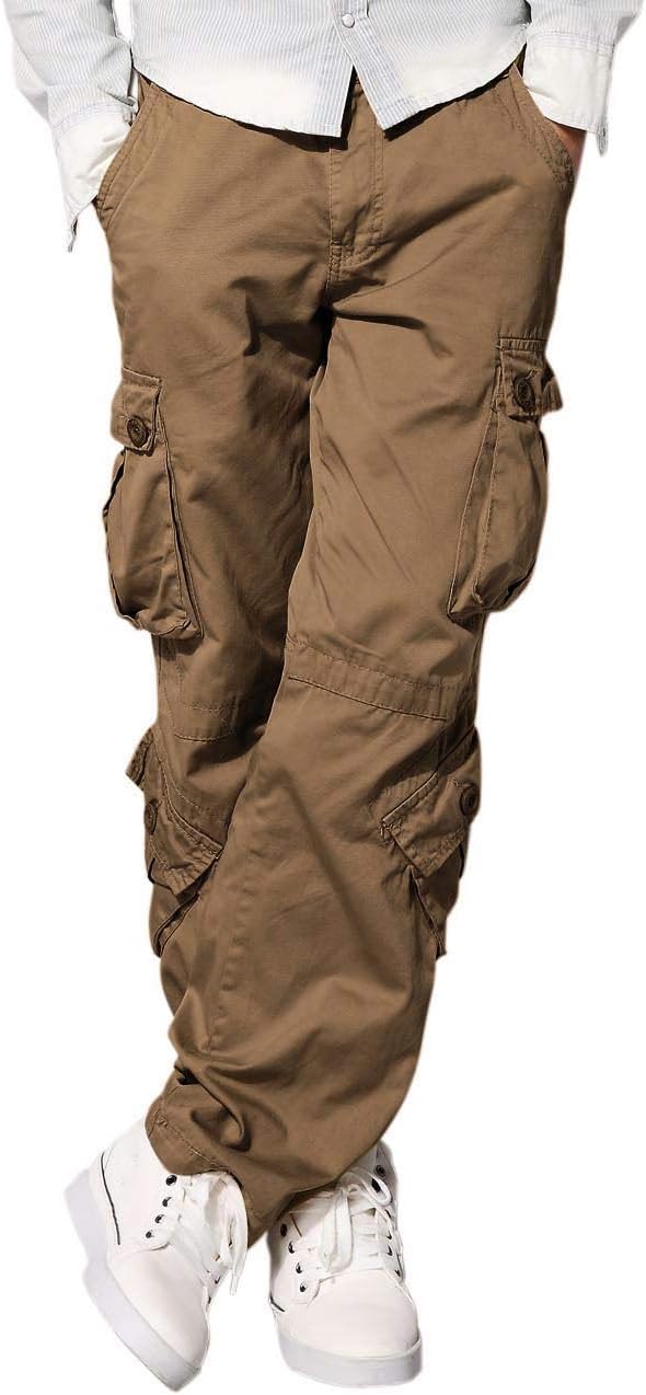 Match Men's Wild Cargo Pants 40 6064 Khaki