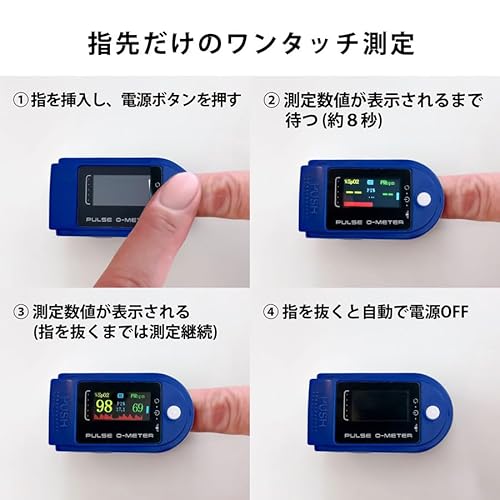 OMNI（オムニ） 血中酸素濃度計 OMHC-CNPM001 の商品画像 2
