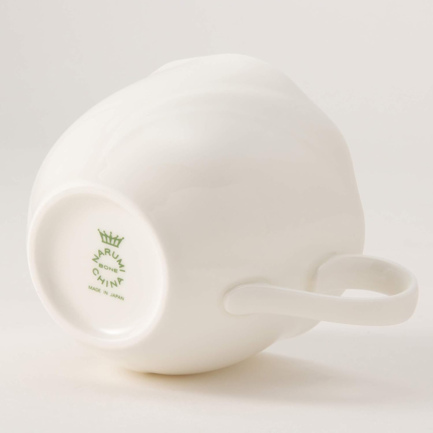 Narumi 8382-2470 Cup Saucer, Spiral White, 7.5 fl oz (210 cc), Coffee, Microwave Heating Compatible, Made in Japan