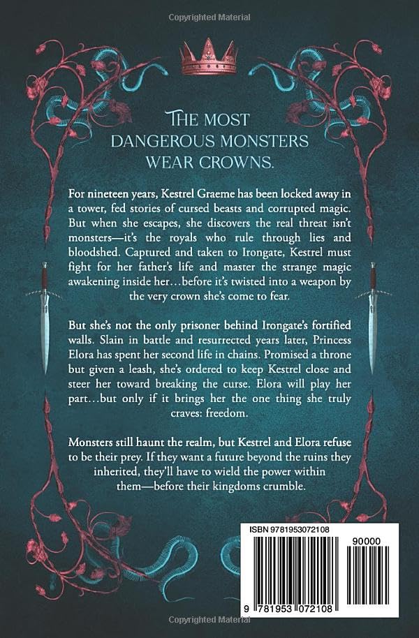 A Crown of Deceit & Ruin: Sapphic Fantasy Romance (The Cursed Kingdoms of Grimtol) - Image 2