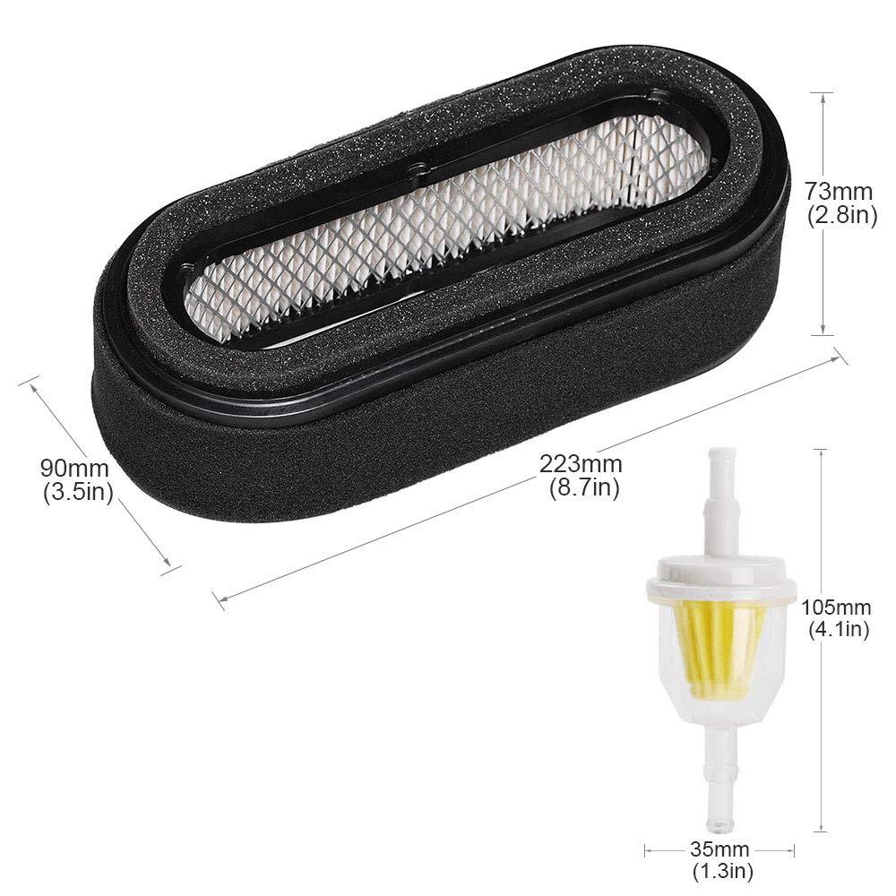 HIFROM GX345 Air Filter Pre Filter Combo with 25 050 22-S Fuel