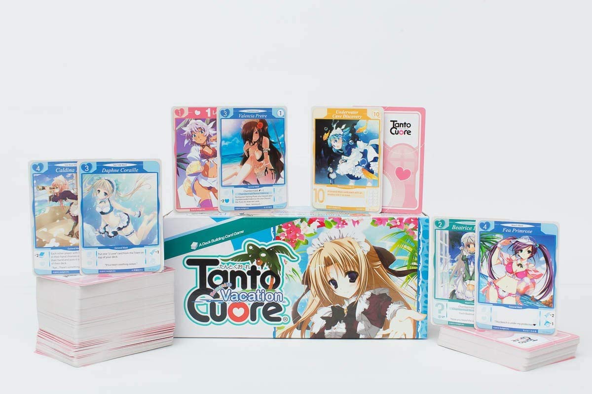 Japanime Games Tanto Cuore: Romantischer Urlaub Kartenspiel