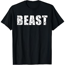 Beast Workout Gym Sport Mode Trendy Cool Looking T-Shirt