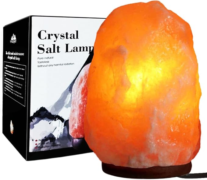 Unilamp Himalayan Salt Lamp, Natural Himalayan Crystal Salt