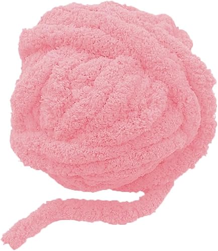 Hilo grueso para tejido de brazo, hilo de chenilla grueso verde oscuro