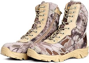 Botas De Combate Masculinas, Botas Táticas Militares, Botas De Caminhada De Cano Alto, Resistentes Ao Desgaste, Calçados Táticos No Deserto, Botas Impermeáveis e Respiráveis para Atividades