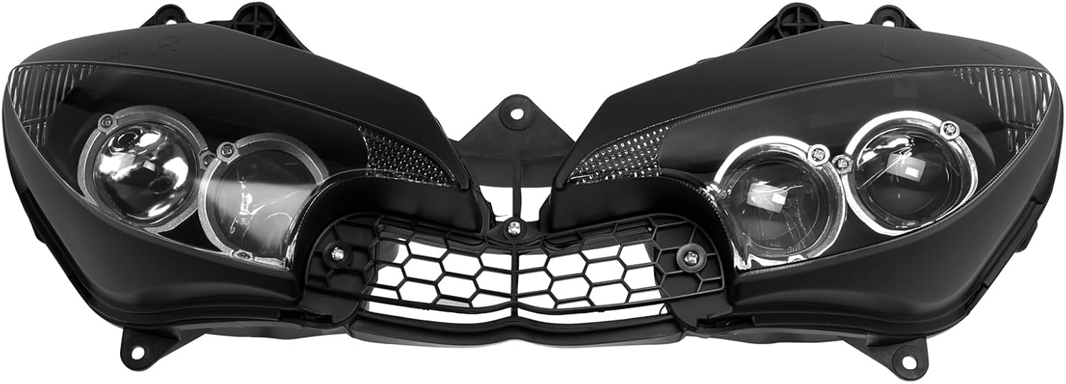 Green-L Headlight Assembly Fit for Yamaha YZF R6 2003-2005 R6S 2006-2009 Motorcycle Front Headlamp