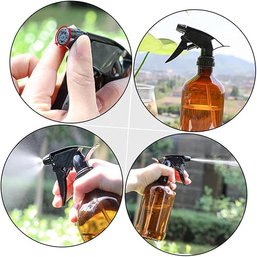 Miniatura 3 de YARNOW 9 Pcs 500ml Watering Can Water Spray Bottle for Hair Refillable Bottle Air Plants Live Empty Spray Bottles Cleaning Spray Bottles Hair Mist