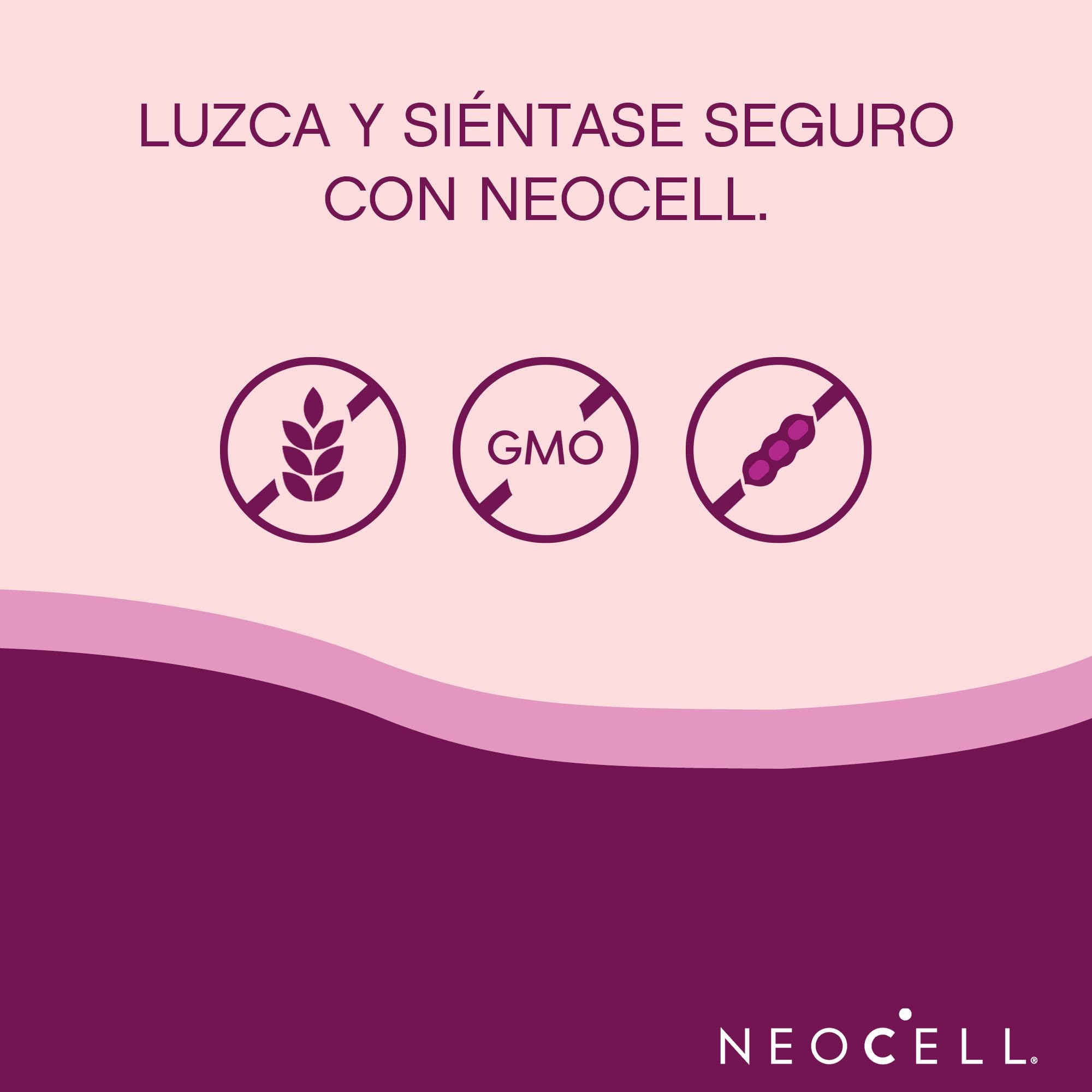 NeoCell, Super Collagen Plus, Colágeno con Vitamina C y Ácido Hialurónico, 390g Polvo, Testado en Laboratorio, Sin Gluten, Sin Soja, Sin OGM