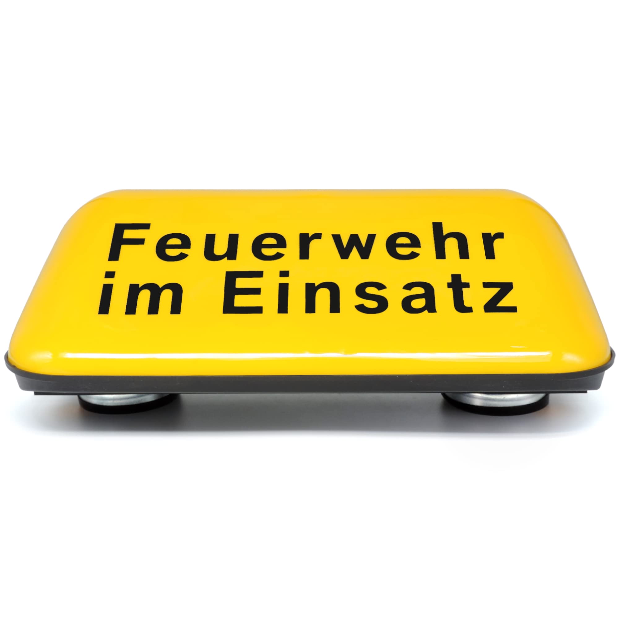 Magnet-Dachaufsetzer "Feuerwehr im Einsatz" (XL, Gelb)