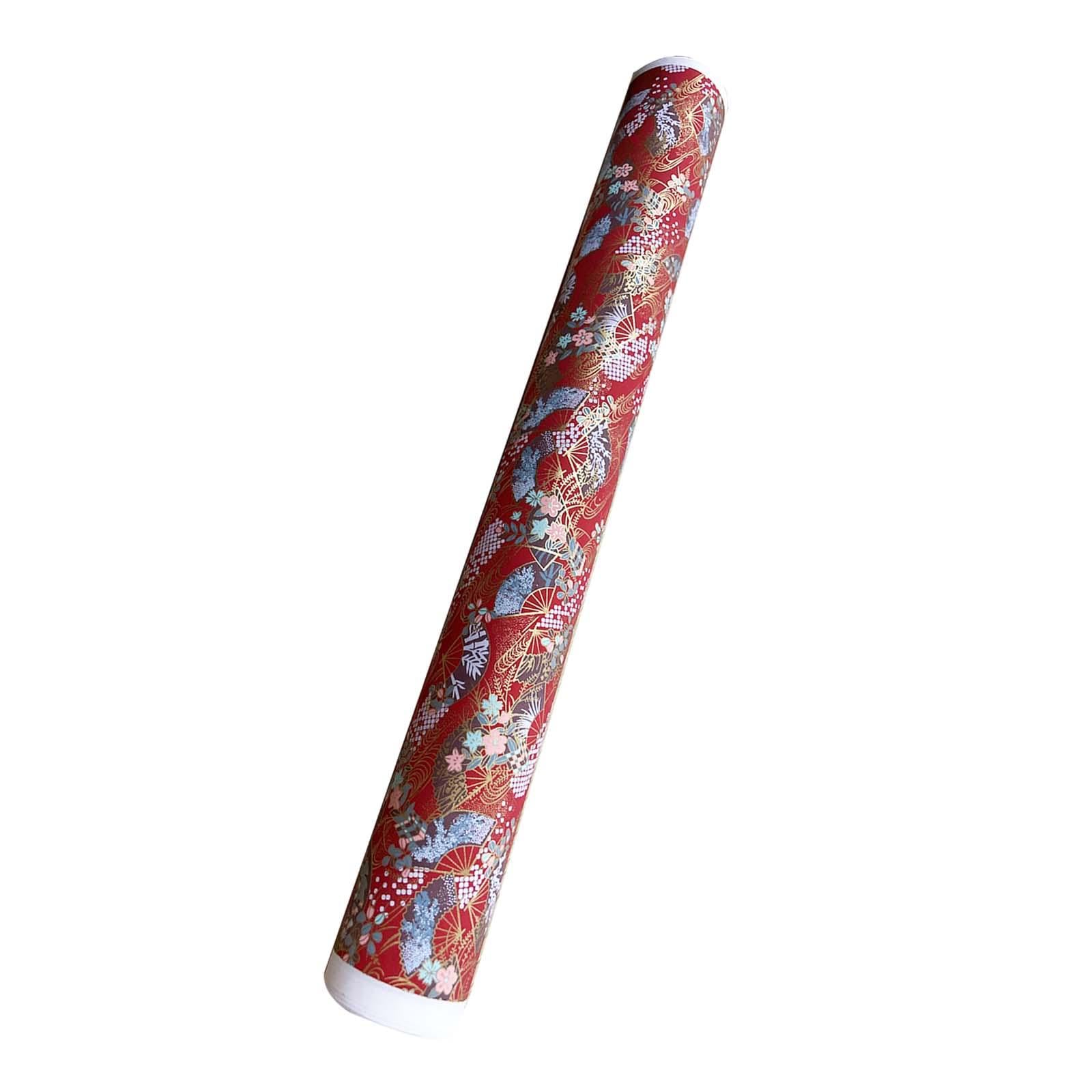 Oshhni Geschenkpapier, Bastelpapier, Seidenpapier, Blumenstraußpapier, Geschenkverpackungspapier, Geschenkverpackungszubehör für Ostern, Halloween, Rot