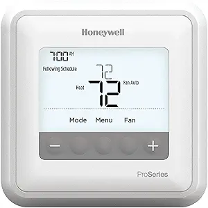 Honeywell TH4110U2005/U T4 Pro Program Mable Thermostat, White