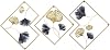 RNNTK 3D Wall Decoration Ginkgo Leaves,Wall Decoration Leaves Wall Sculptures for Home Outdoor Indoor Decoration Ornaments,Living Room Decoration Background Wall,Gold,164 × 70.5 cm