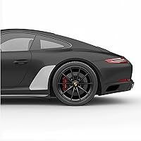 Vista 4 de Adhesivos de vinilo para guardabarros laterales con chip de roca lateral compatibles con Porsche 911 996 997 991 992 (991, azul)