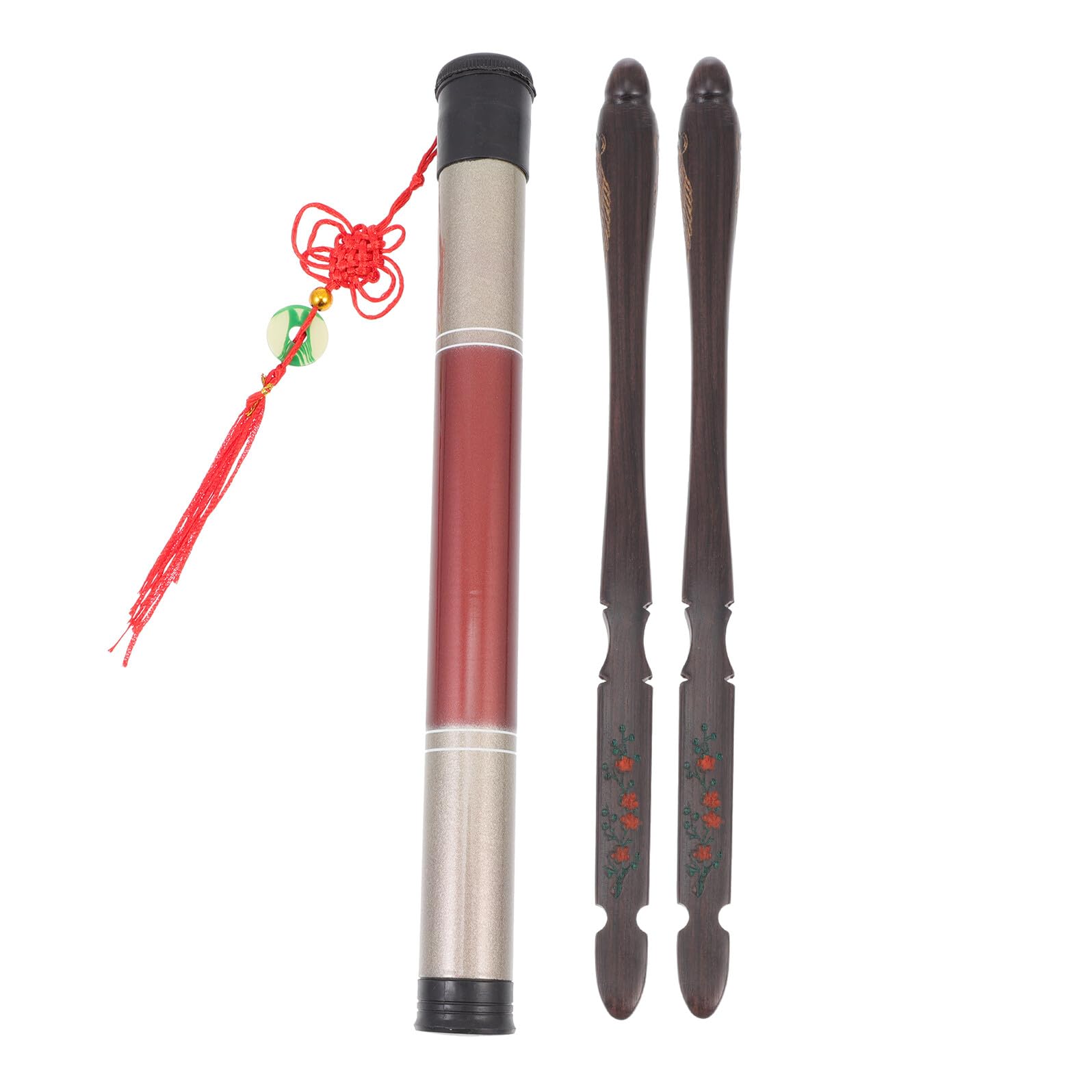 Martelli per Dulcimer in Ebano Nero, Set 1, con Secchiello
