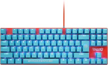 FRTEC - Teclado Mecanico Gaming con Cable, Dragon Ball Super Goku Compatible con PC, Mac, PS5, Switch, Xbox Series S|X (QWERTY)