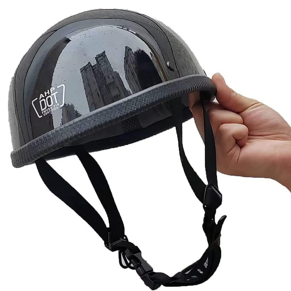 Casco moped eléctrico infantil retro XL para paseos urbanos seguros en familia