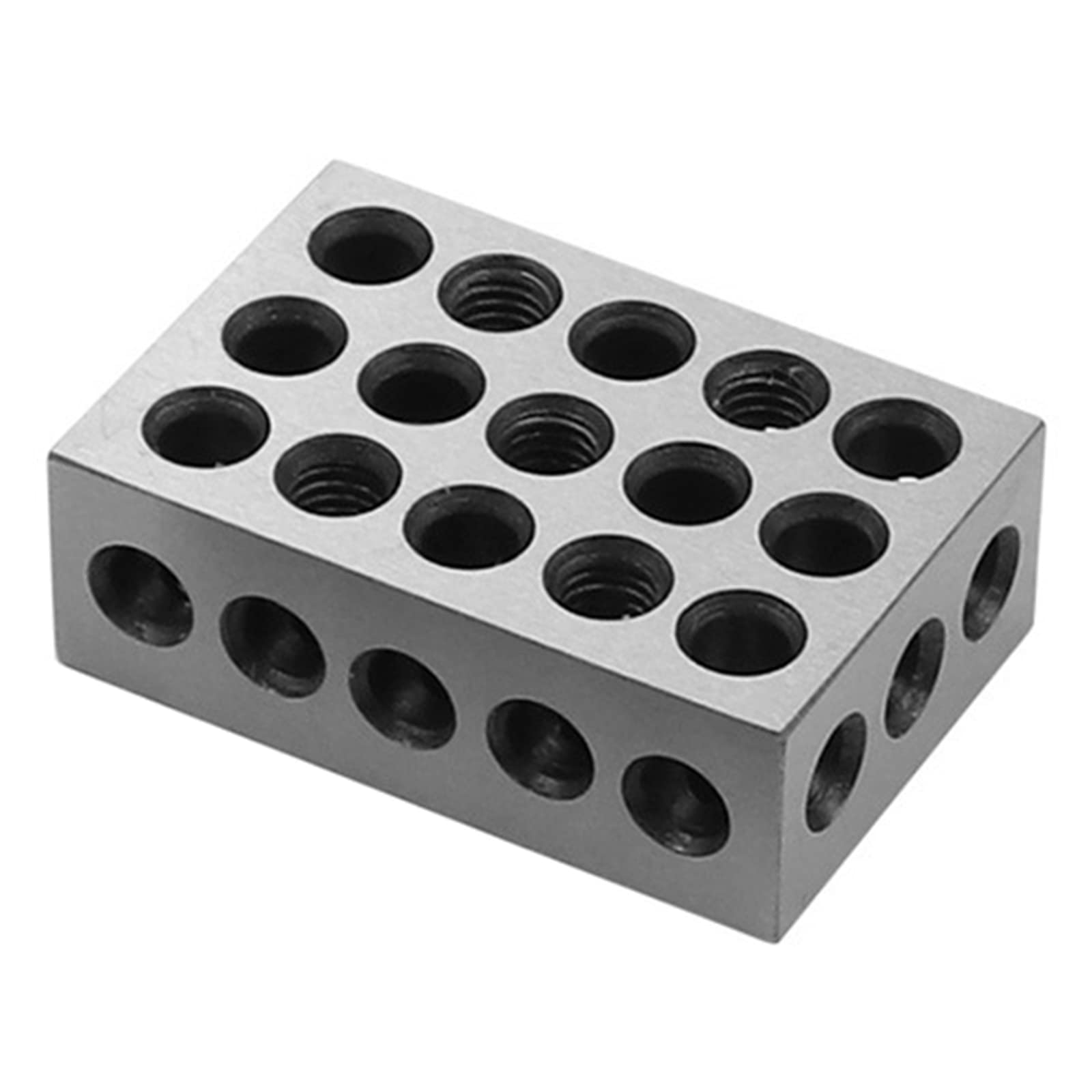 Portable Blocks Pair Hardened Steel 23 Holes 0.0002" Machinist Milling for Machinist Metalworker