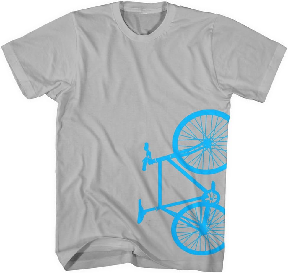 I Heart Analogue Fixie Bike T-Shirt Fixed Gear Bicycle Printed in USA
