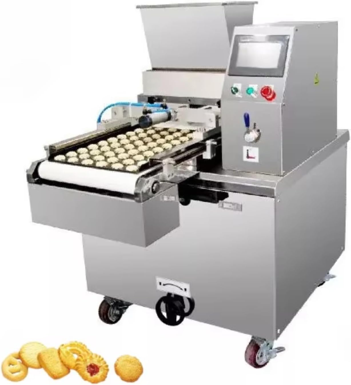 Automatic Cake Filling Machine - Multi-Head Design with Food-Grade Stainless Steel & Auto-Cleaning, Suitable for Industrial Food Manufacturers