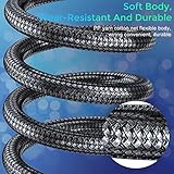 Twozoh 4K HDMI Cable 5M 2 Pack, Nylon Braided HDMI Lead Support 18Gbps 3D/4K@60Hz/ 2160P/1080P - Image 6