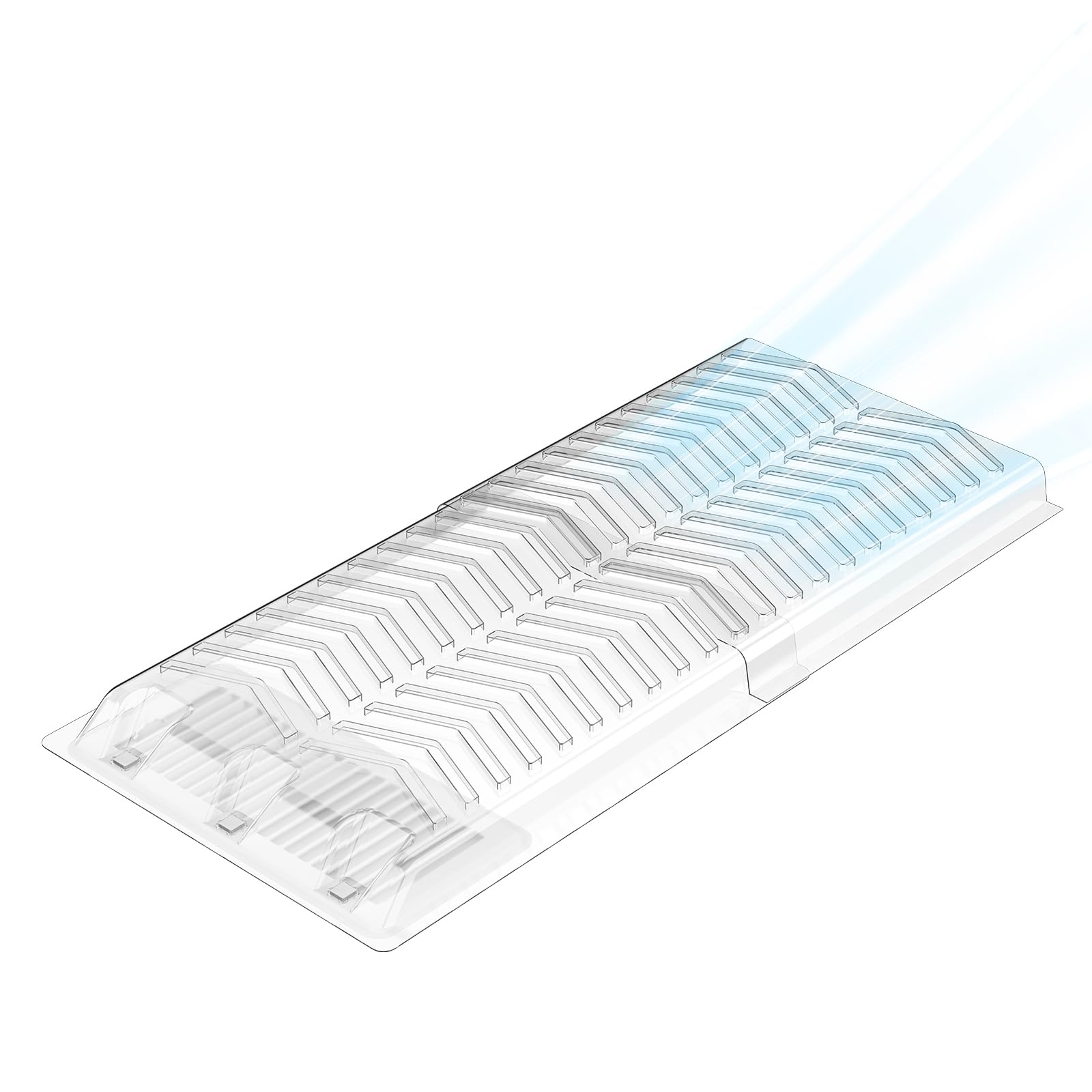 Floor Vent Deflectors, Extends Airflow Beyond Furniture – 1 Pack