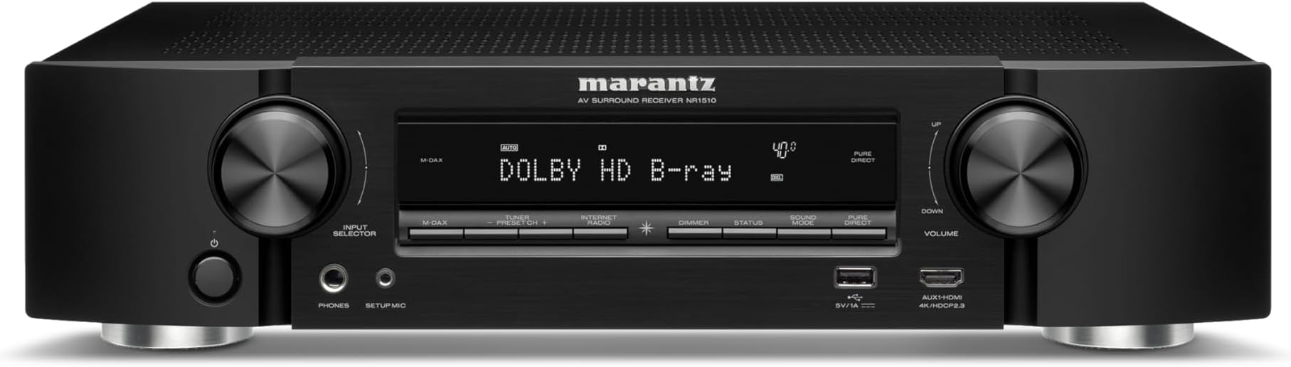 Marantz NR1510 Slimline Black AV Receiver